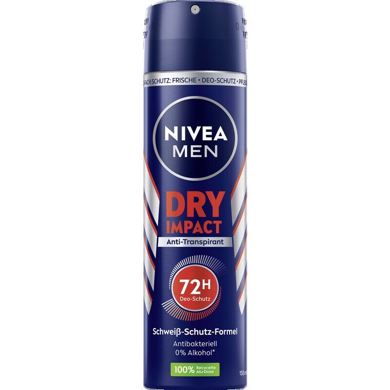 

Антиперспирант-спрей Dry Impact NIVEA, 150 ml