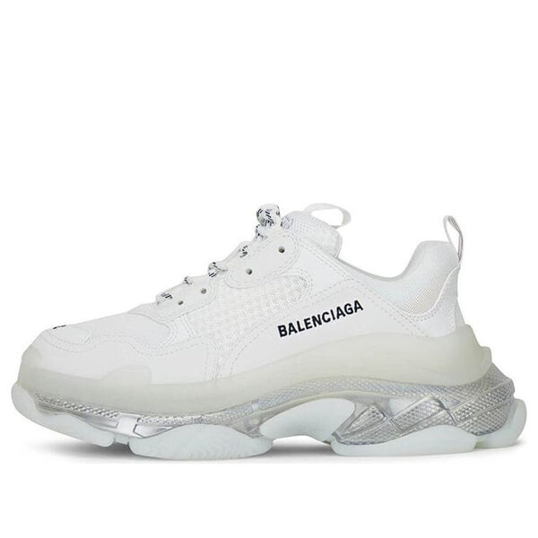 Кроссовки triple s sneaker 'white iridescent' Balenciaga, белый