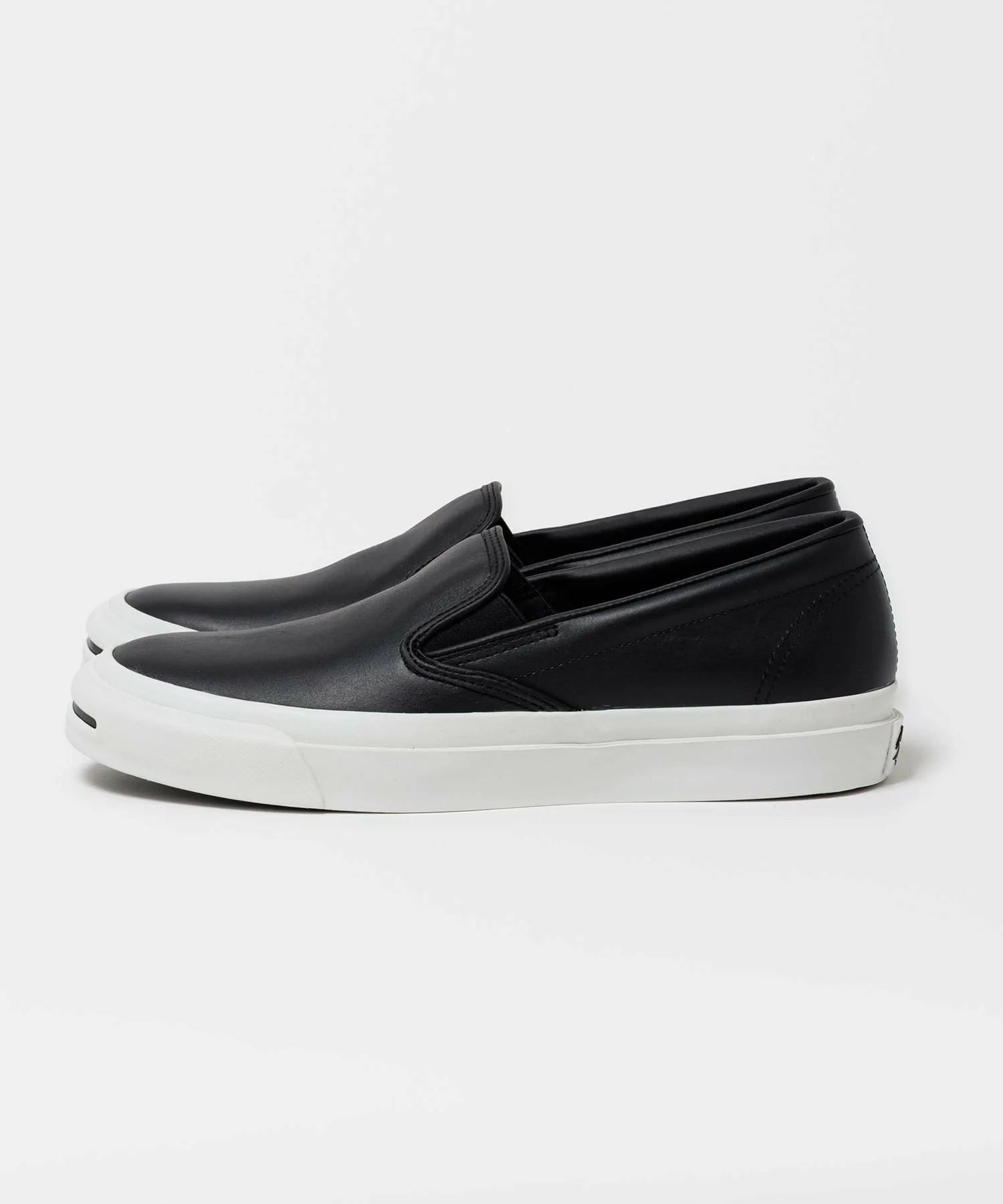 Кроссовки Мужские [Converse for Biotop] Jack Purcell 1935 Слипоны / BT Biotop, Black (01) — фото 3