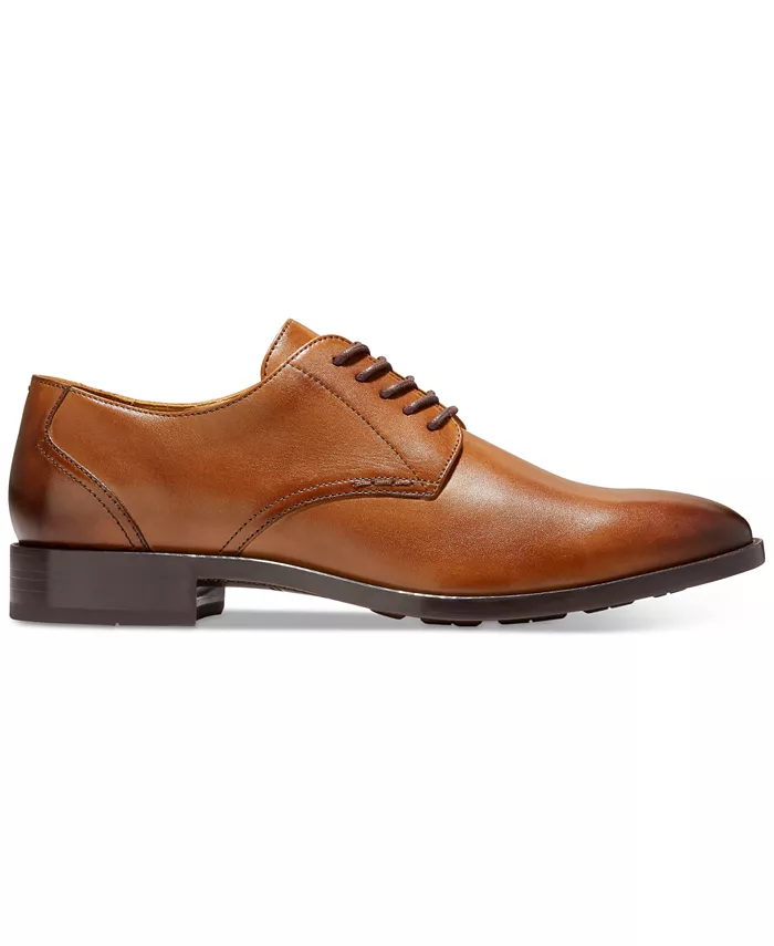 Мужские классические оксфорды Hawthorne Plain Cole Haan, коричневый — фото 2