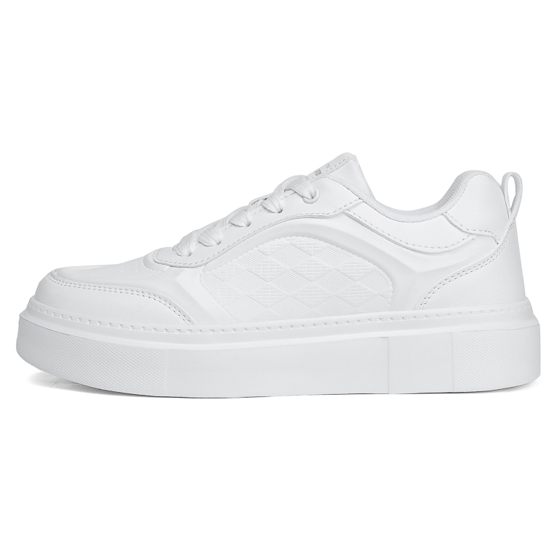 

BOLE Скользоустойчивые, износостойкие, легкие мужские лоу-топы для скейтбординга Ivory White, цвет Ivory White