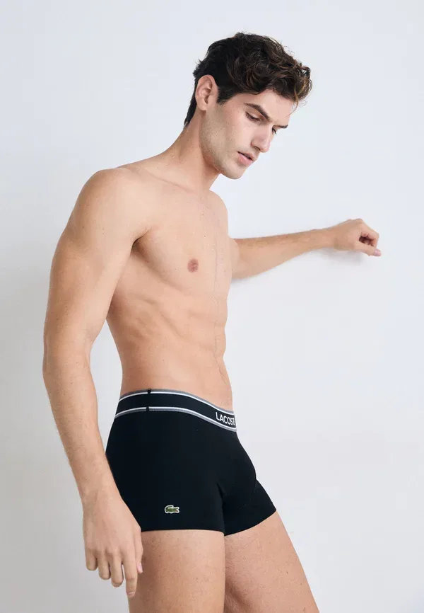 Трусы Lacoste, модель Court sous vetement trunks, черный