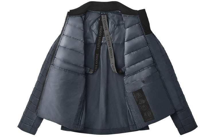 Canada Goose Титановая металлизированная женская пуховая куртка, Titanium Metallic — фото 4