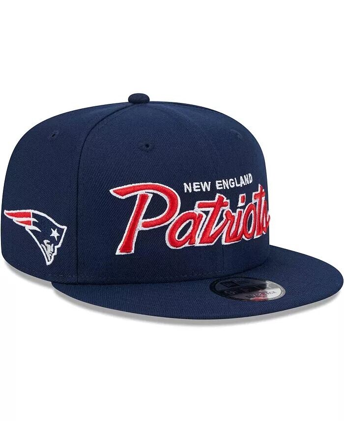 

Мужская темно-синяя кепка New England Patriots Main Script 9FIFTY Snapback New Era, синий