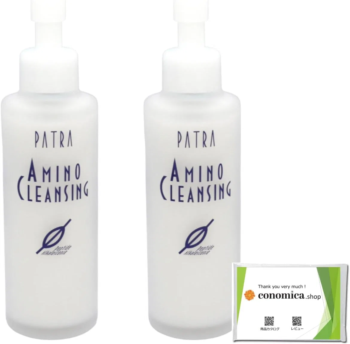 Набор — Очищающий гель для лица Patra Amino Cleansing, 120 мл, набор 2 шт, без отдушки