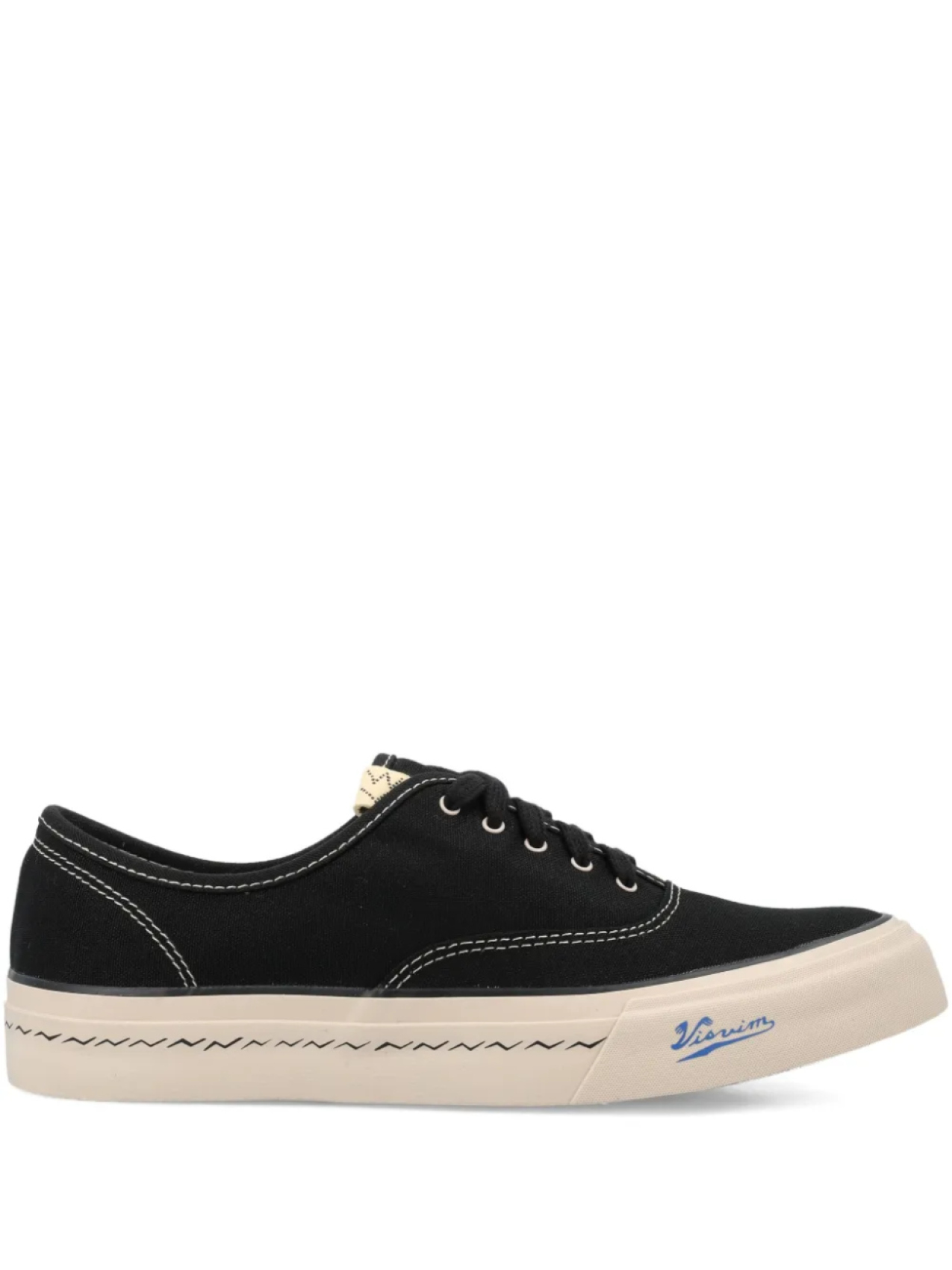 

Висвим хлопковые кроссовки Visvim, черный