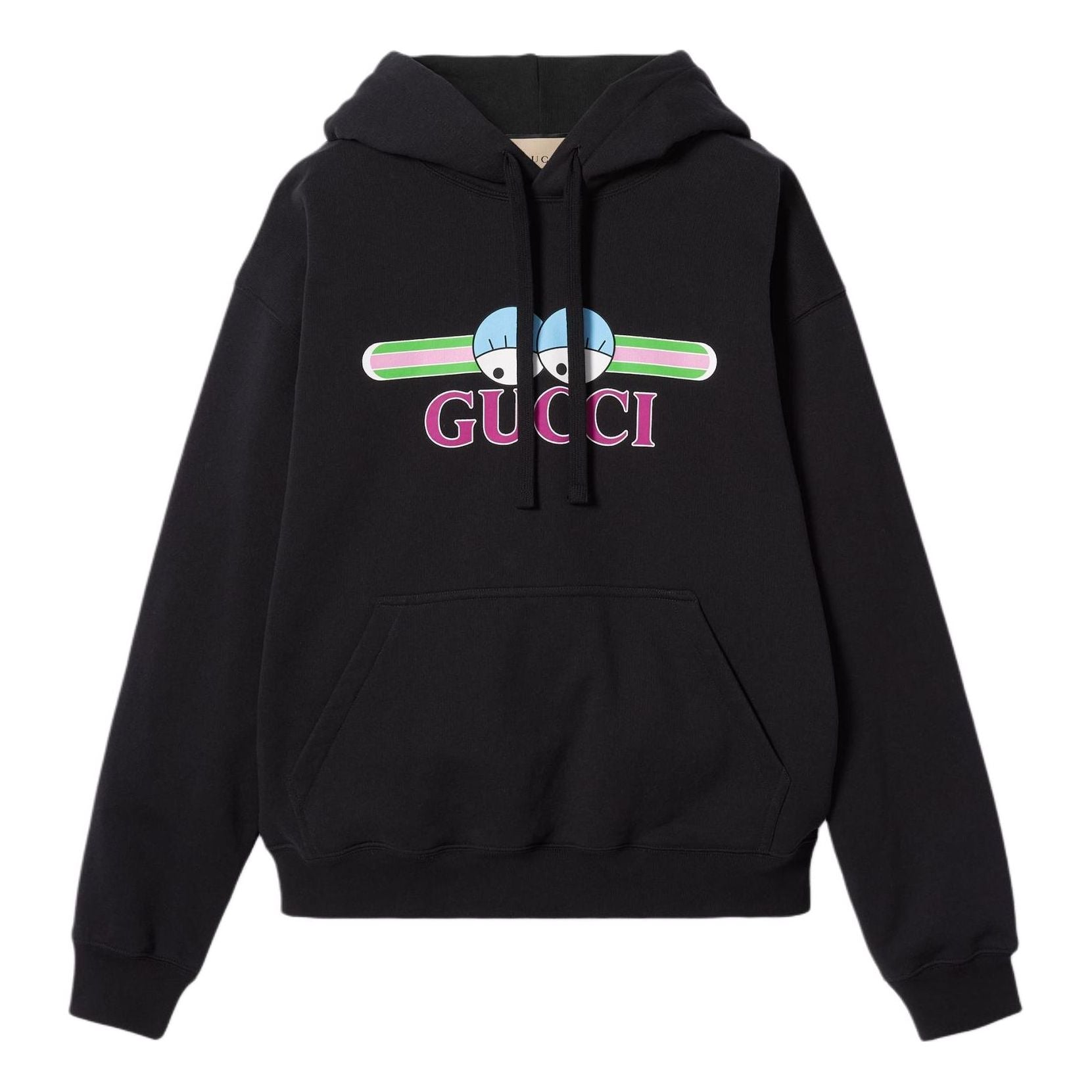 

Толстовка Gucci Print Cotton Jersey Sweatshirt 'Black' 782788-XJGI4-1152, черный