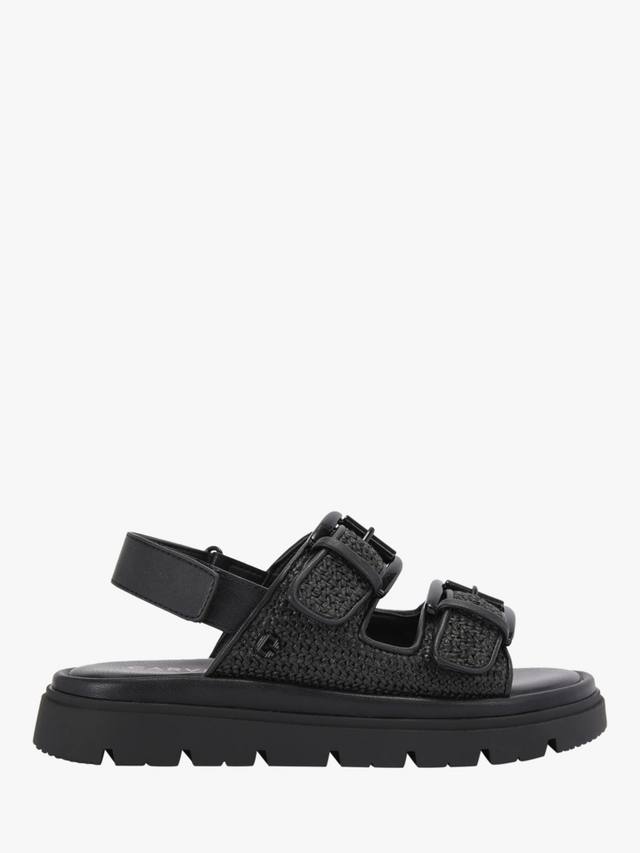 Сандалии pavilion slingback с двойной пряжкой Carvela, черный