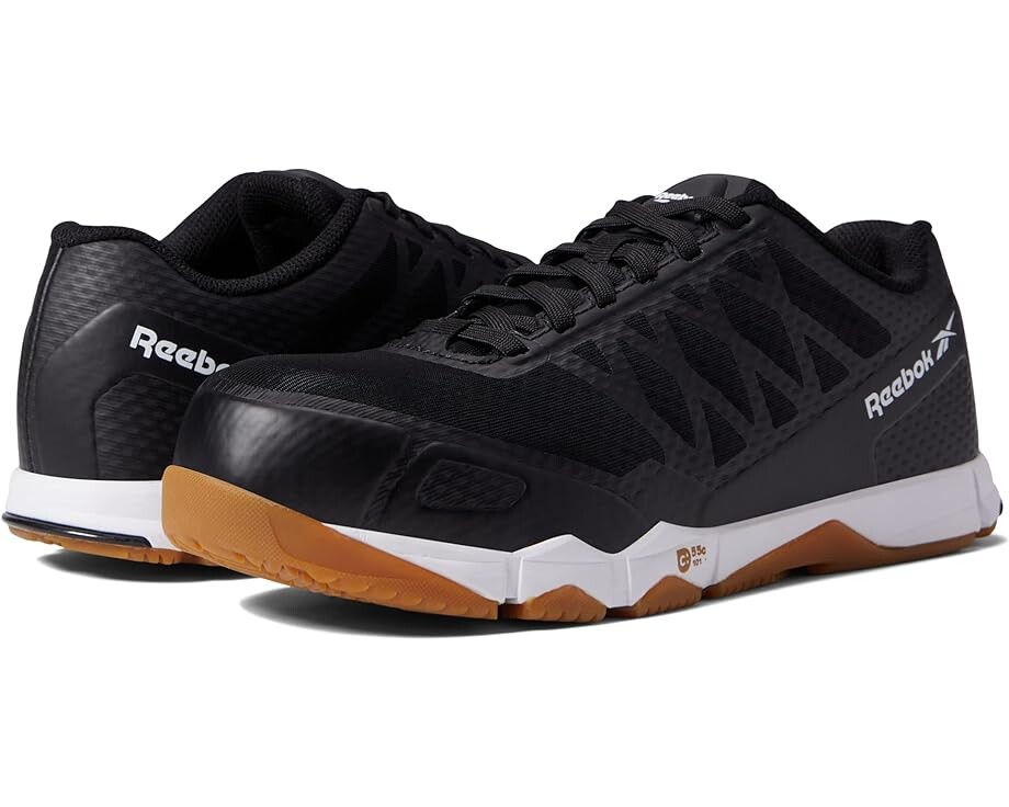 

Кроссовки Reebok Work Speed TR Work EH Comp Toe, цвет Black/Gum