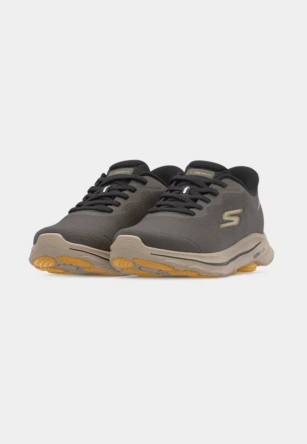 Кроссовки Skechers Go walk 8, цвет серо-бежевый — фото 3