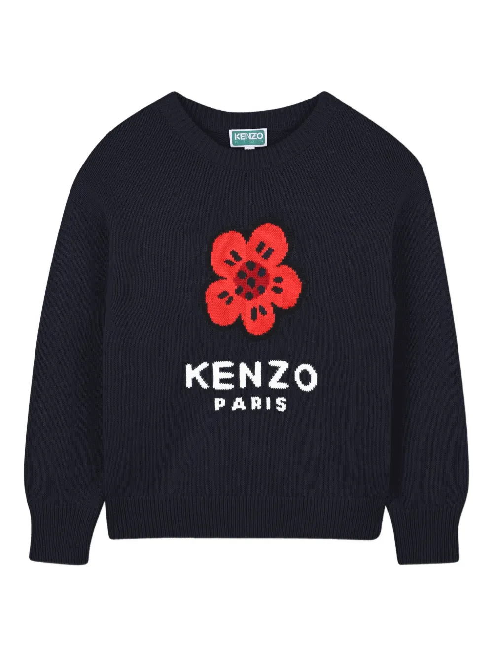 

Свитер Boke Flower Kenzo Kids, синий