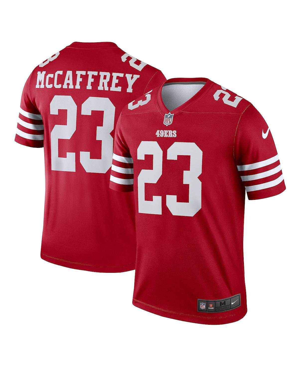 

Мужское джерси Christian McCaffrey Scarlet San Francisco 49ers Legend Nike