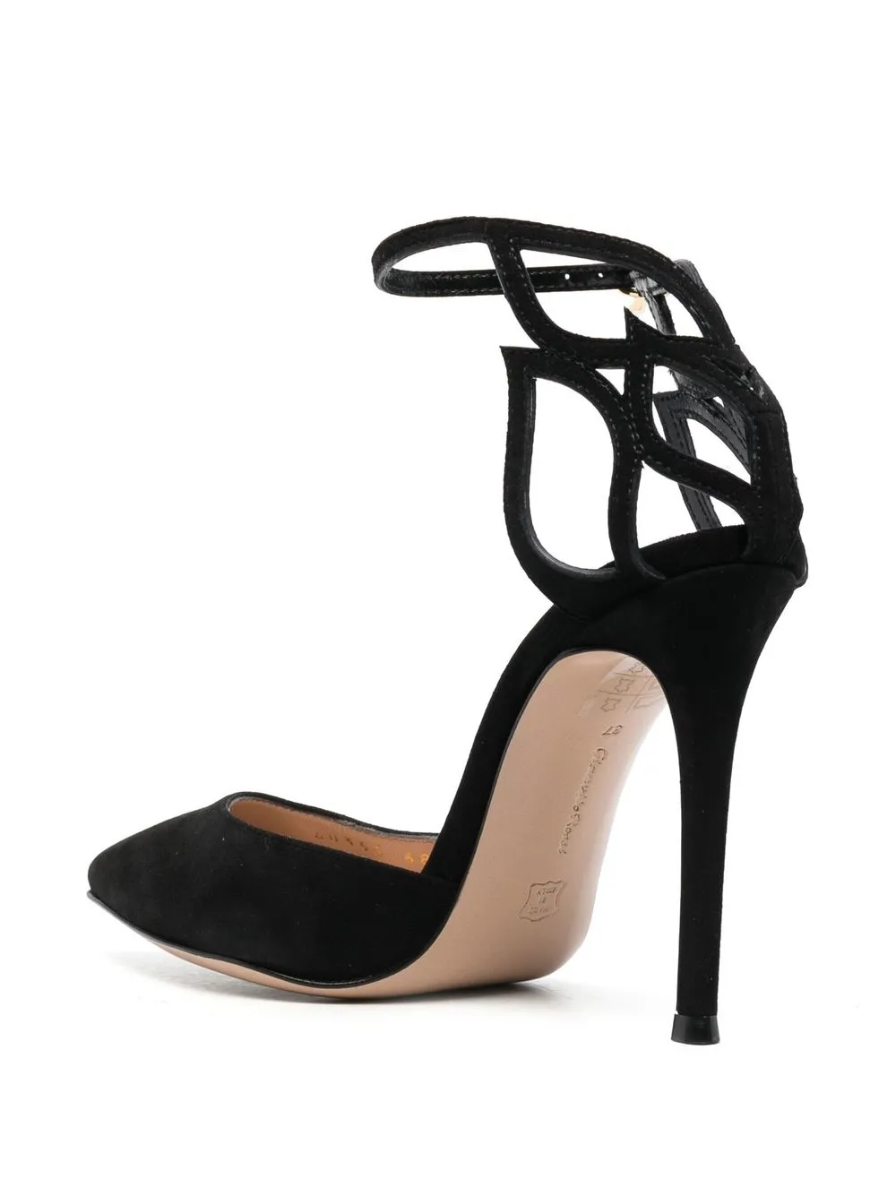 Туфли с заостренным носком Gianvito Rossi, черный — фото 3