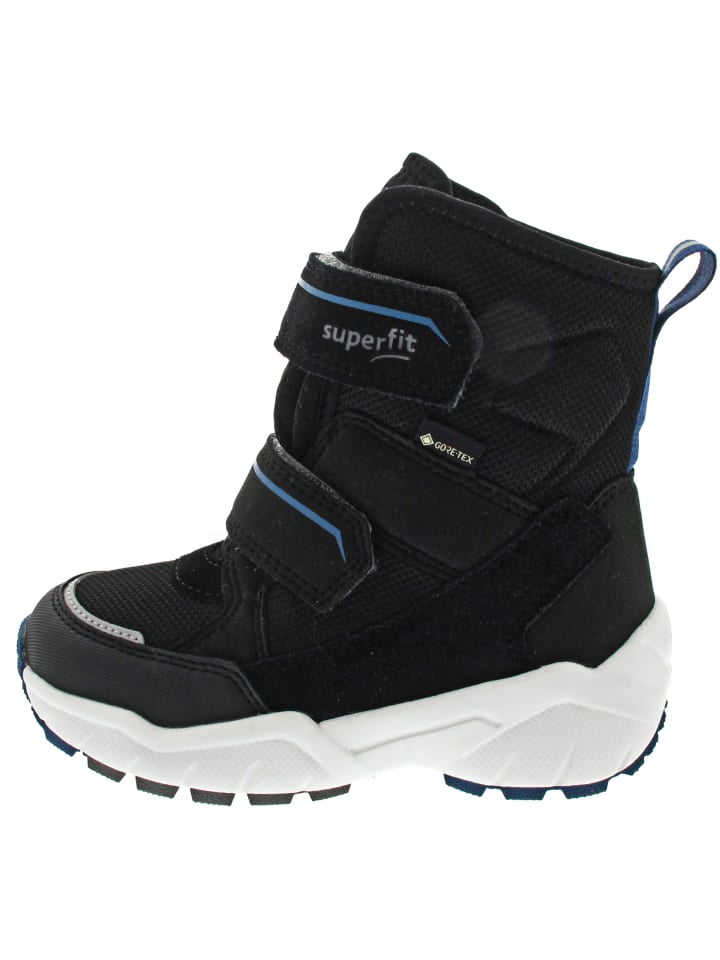 

Superfit Черные ботинки на липучках