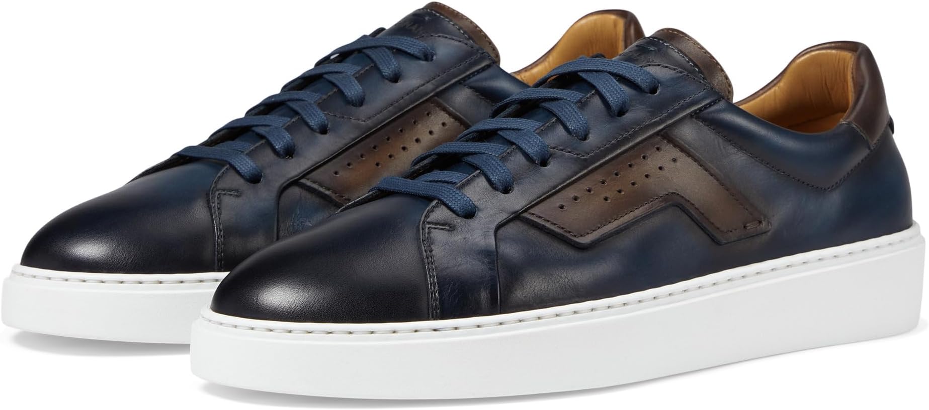 

Кроссовки Magnanni Phoenix, цвет Navy/Brown