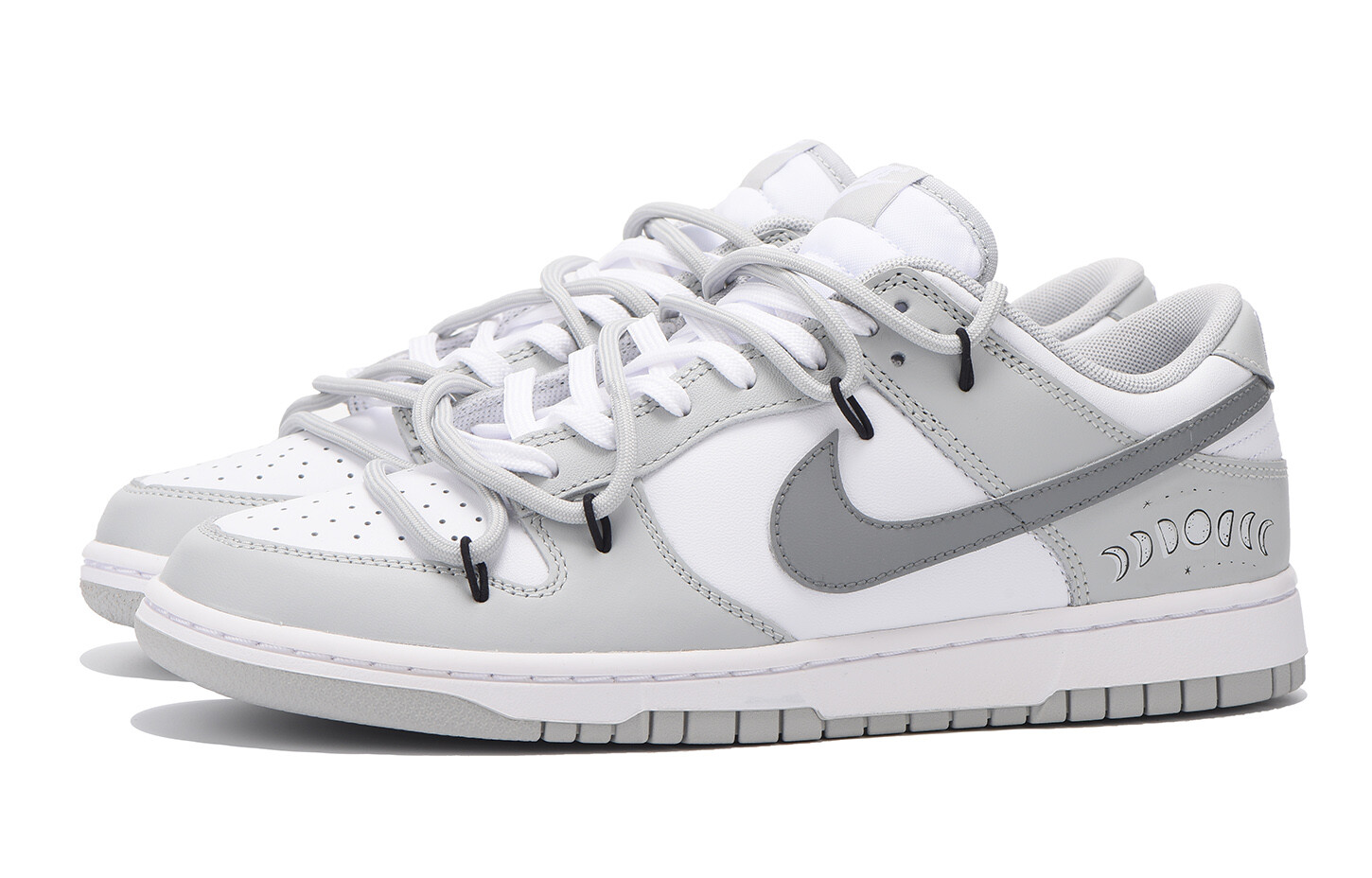 Кроссовки Nike Dunk Skateboard Shoes Men Low-Top Gray — фото 4