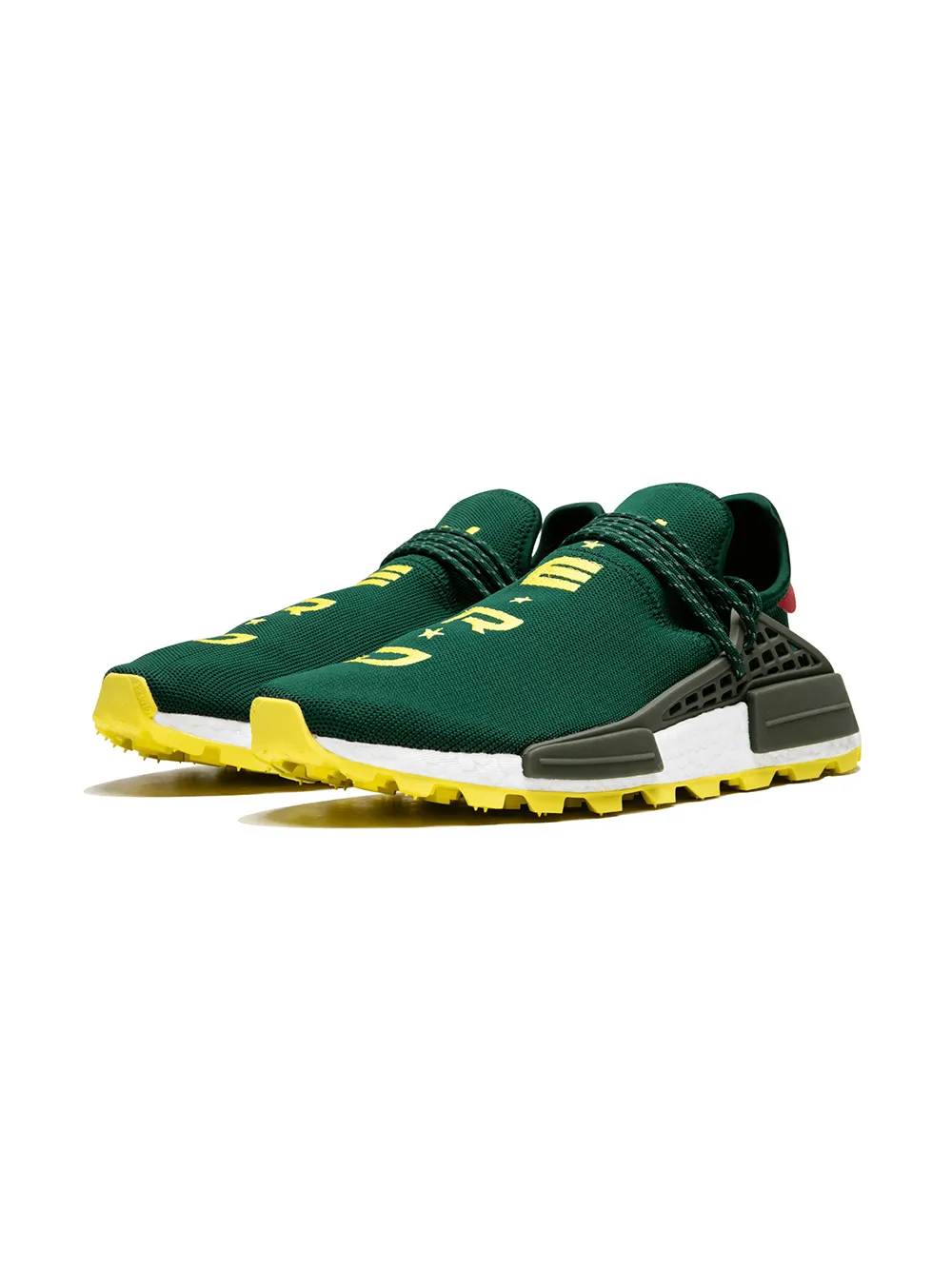 Кроссовки ADIDAS EE6297 GREEN/YELLOW/WHITE Synthetic->Nylon, зеленый — фото 2
