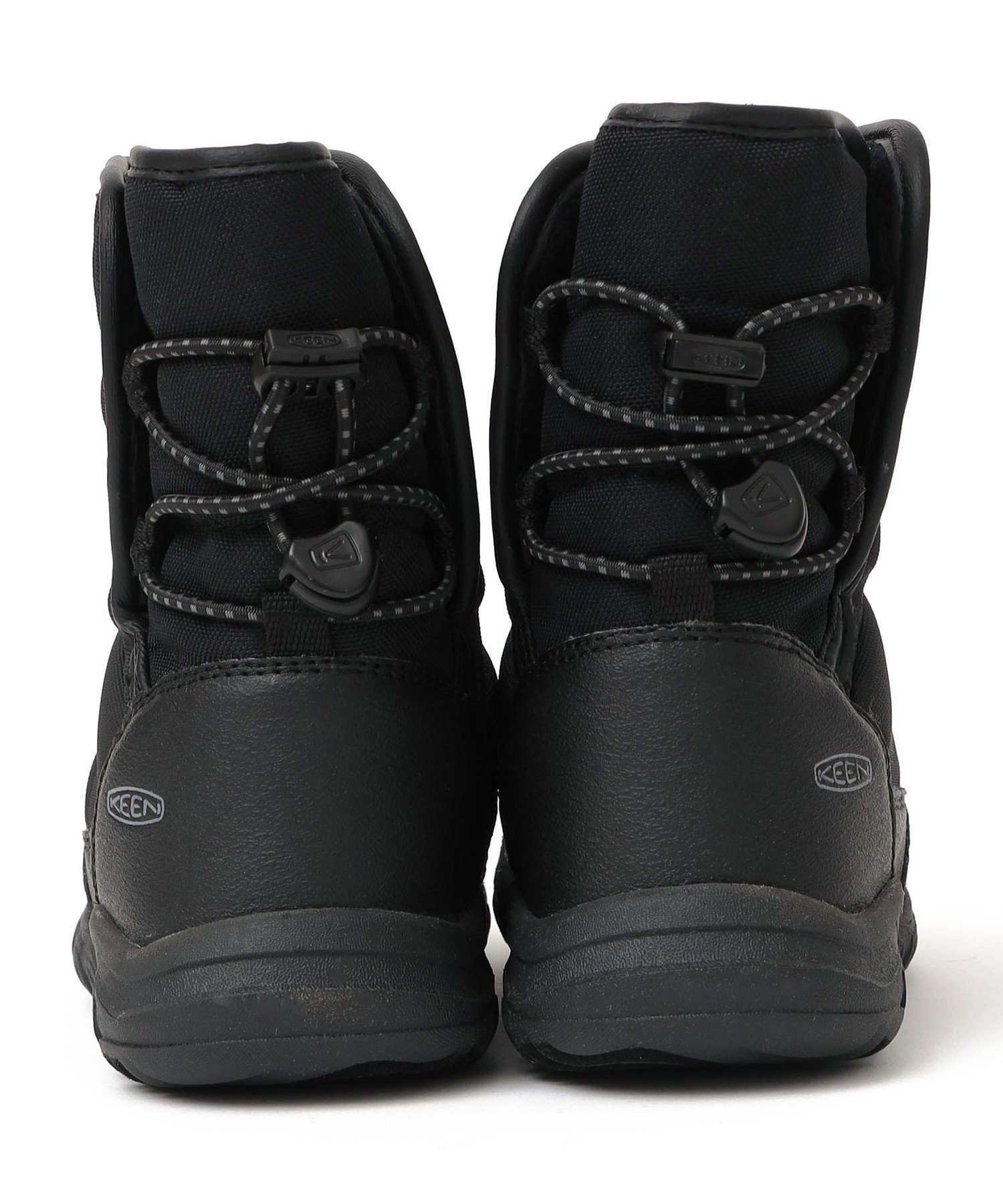 Ботинки KEEN:PUFFRIDER WP Ships Kids, black