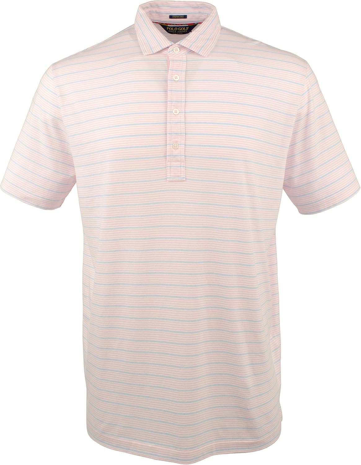 

Мужская поло Active Fit Stretch Cotton с коротким рукавом Polo Ralph Lauren, White/Pink/Multi