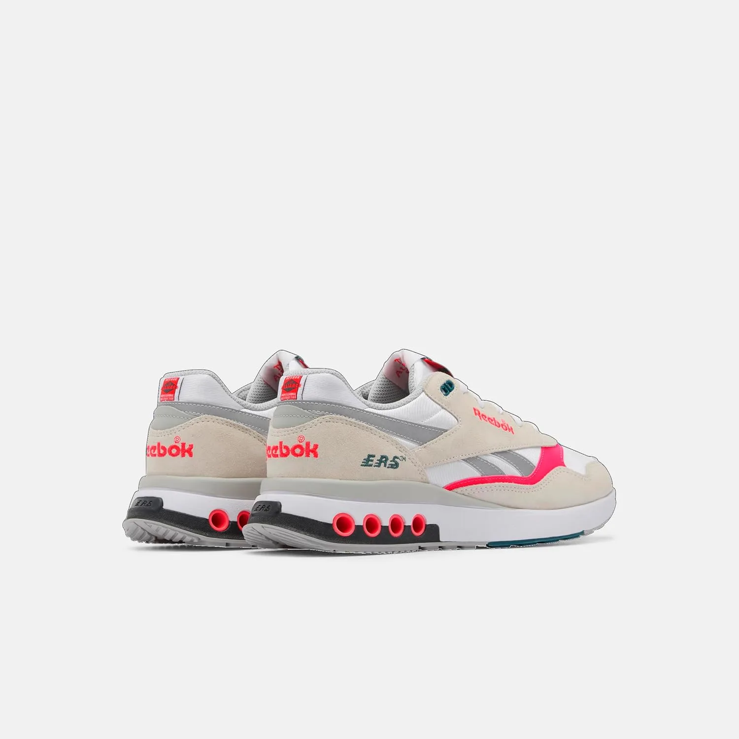 Кроссовки Reebok Unisex Ers World, белый/розовый — фото 3