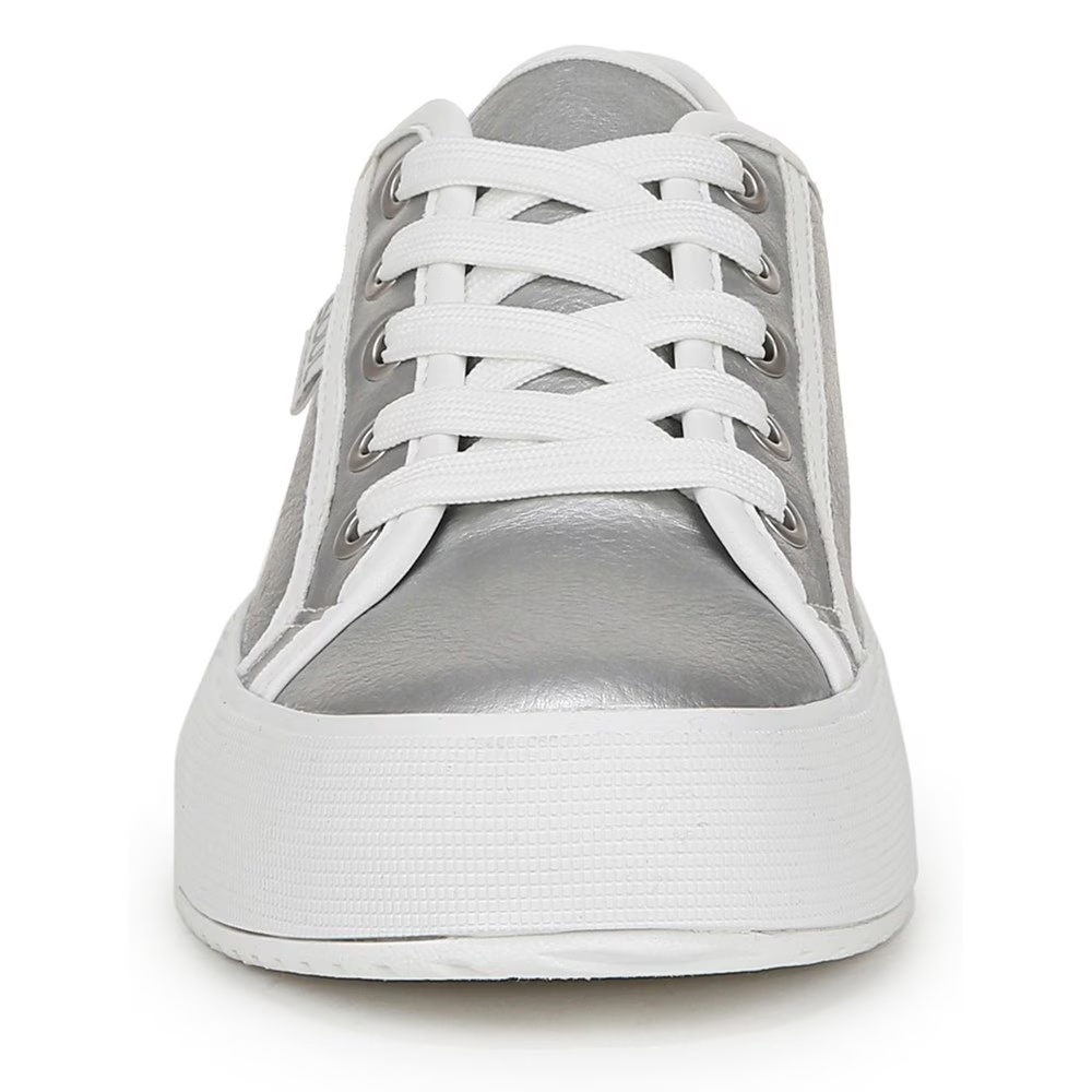 Кеды на шнурках Iliana Soul Naturalizer, silver faux leather — фото 3