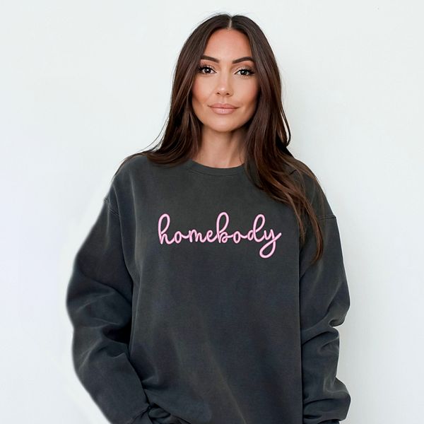 

Вышитый свитшот homebody cursive garment dyed Simply Sage Market, Pepper, Зеленый, Вышитый свитшот homebody cursive garment dyed Simply Sage Market, Pepper