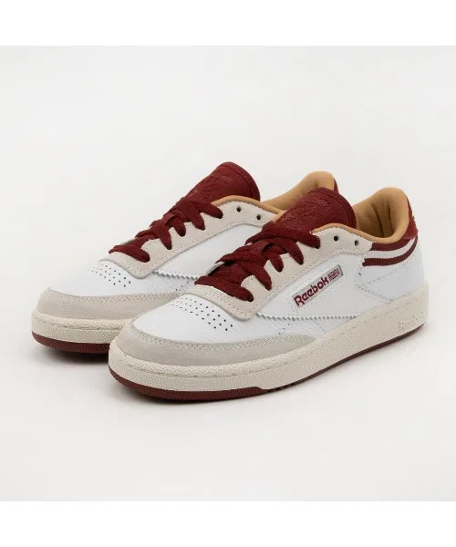 Унисекс кроссовки из натуральной кожи Reebok Club C 85 зелёные — фото 2
