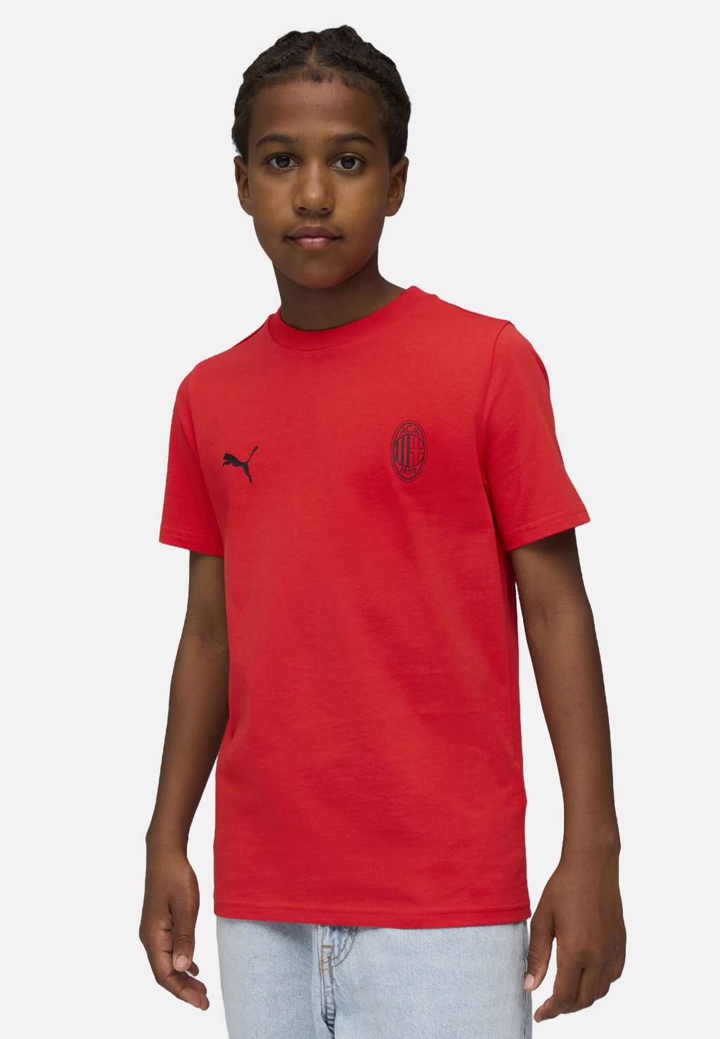 

Базовая футболка AC MILAN FTBLESSENTIALS Puma, красный