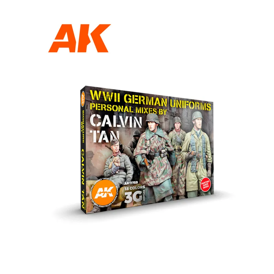 

Фирменный набор - Calvin Tan 3G, 3rd Gen Acrylic Paint Sets