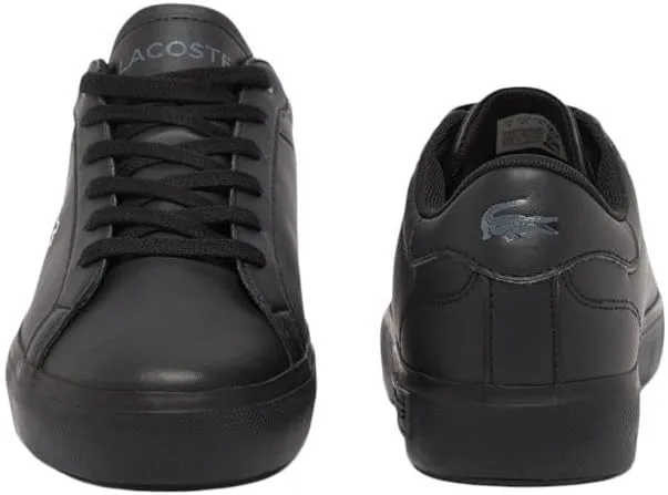 Кроссовки Lacoste Powercourt для мальчиков, белый/черный/красный — фото 2