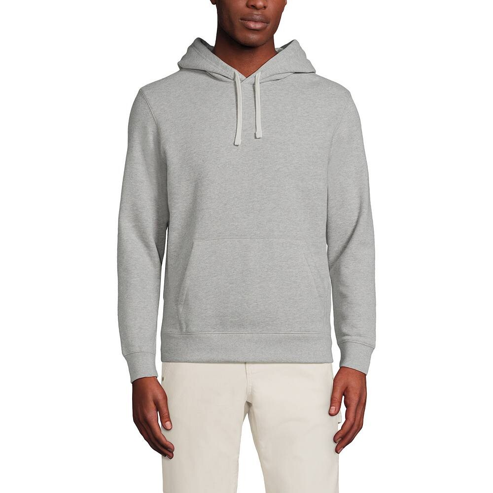 

Мужские свитера Lands' End Serious, пуловер с капюшоном, цвет Gray Heather