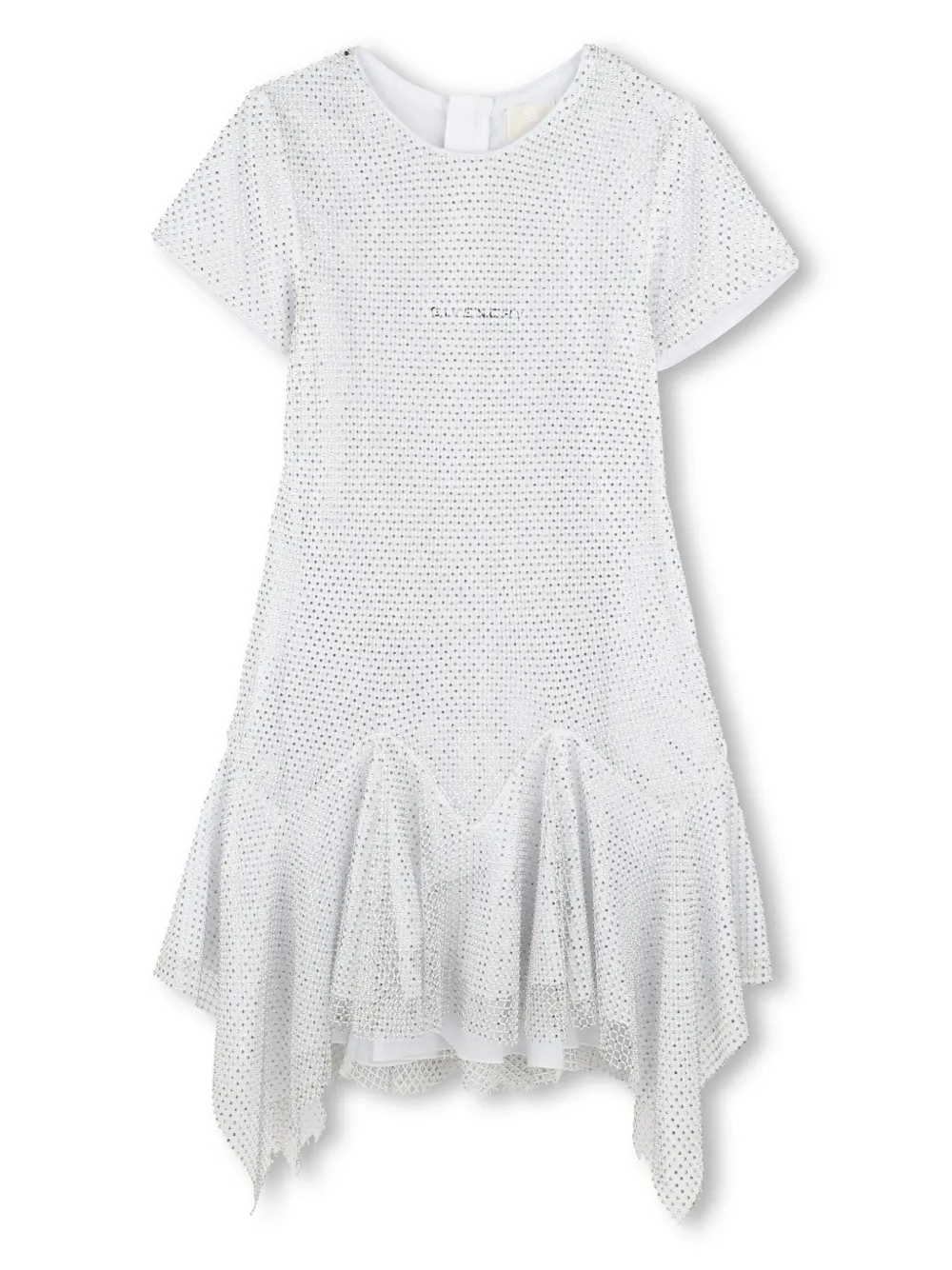 

Платье со стразами Givenchy Kids