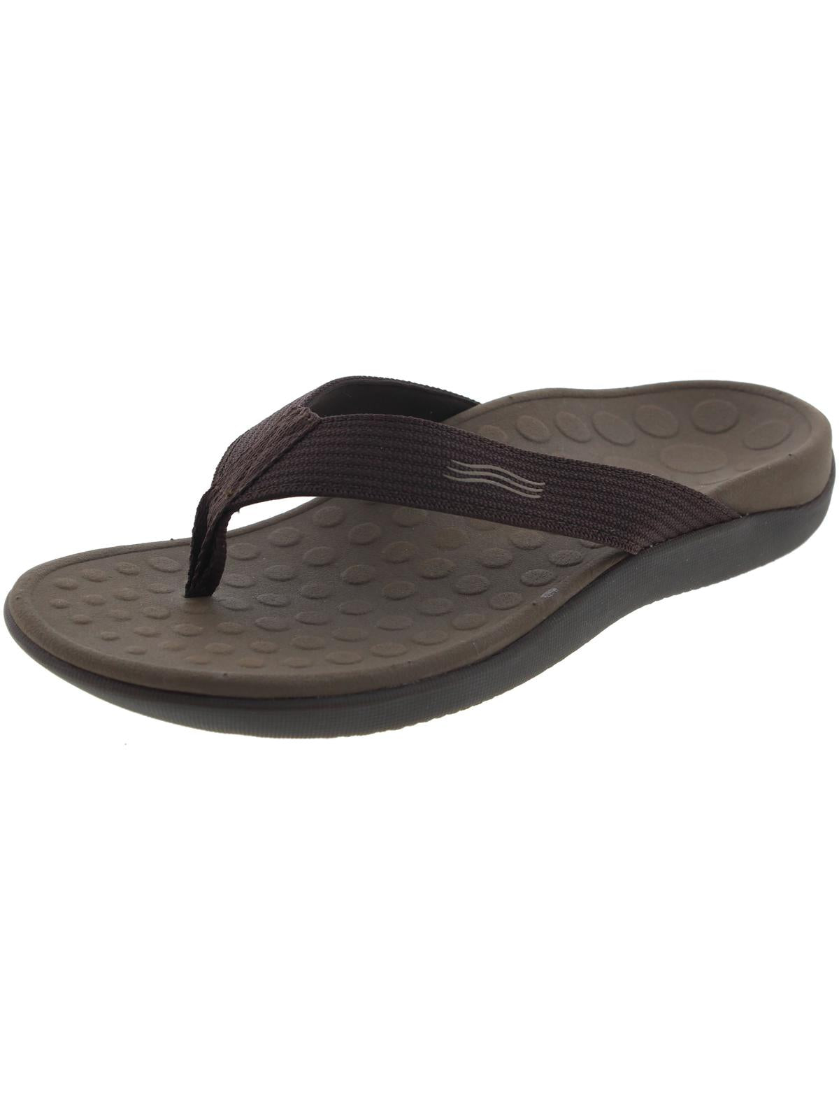 

44 Wave Мужские шлепанцы Slip On Thong Vionic, цвет chocolate