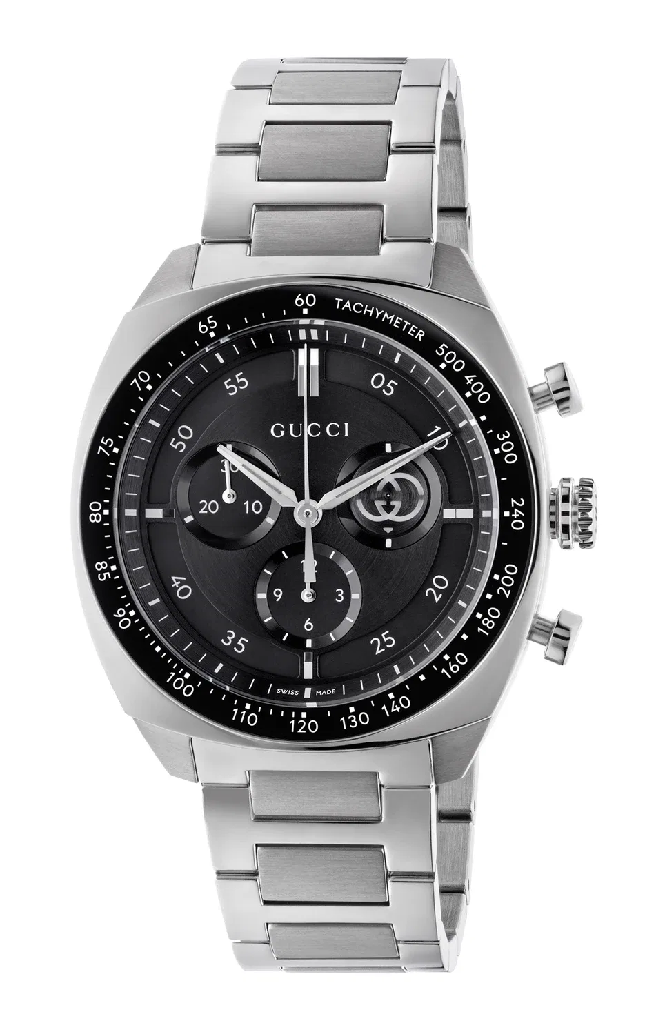GUCCI Интерлокинг 41 мм - YA142316, серебряный