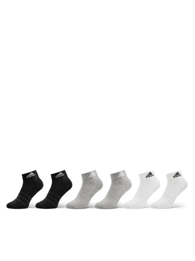 

Носки Cushioned Sportswear Ankle Socks 6 Pairs adidas, серый