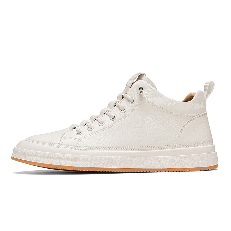 

Мужские высокие кроссовки для скейтбординга Mid Top H2, Ecru