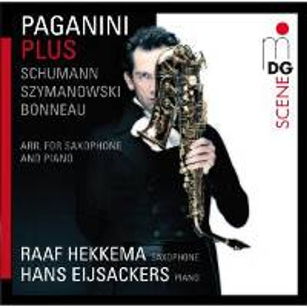 

Диск CD Paganini Plus - Works For Saxophone & Piano - Raaf Hekkema, Hans Eijsackers