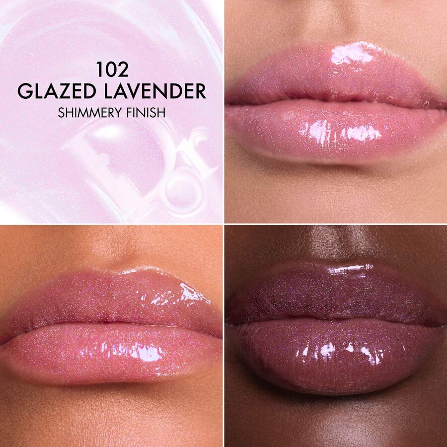 Увлажняющий бальзам для губ Lip Glow Butter DIOR, 0.34 oz/10 mL, 102 Glazed Lavender — фото 2