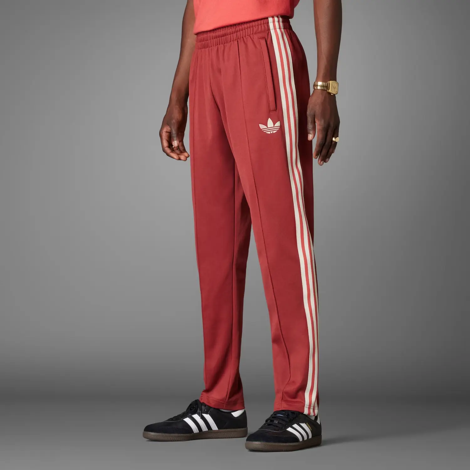 Тренировочные брюки Adidas Fc Bayern Adidas Originals, красный — фото 4