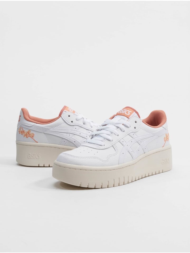 

Кроссовки на шнуровке ASICS SportStyle, цвет salmon/white