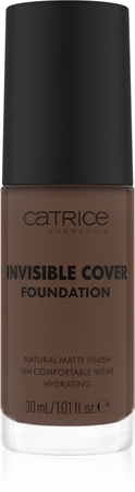 

Жидкая основа с матовым покрытием Catrice Invisible Cover Foundation, 080W 30 ml