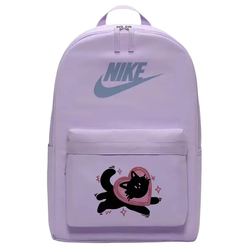 

Nike Тканевый рюкзак унисекс фиолетовый, Heart Cat