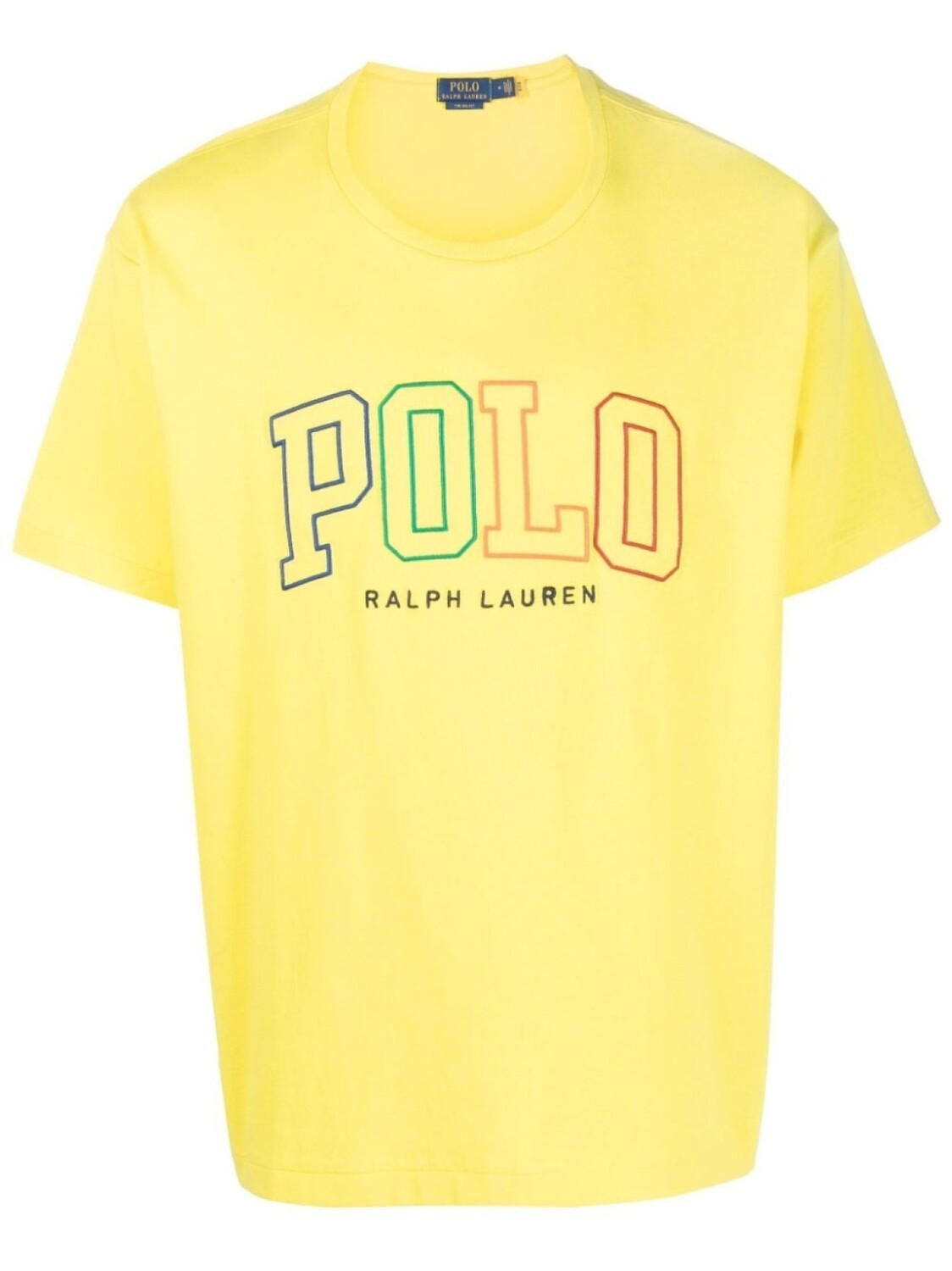 

Polo Ralph Lauren футболка с вышитым логотипом, желтый