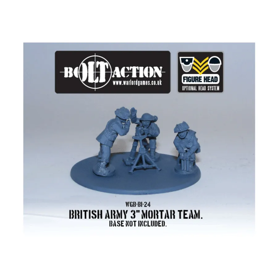 

Группа 3-дюймовых минометов британской армии, Bolt Action - British Army (28mm)