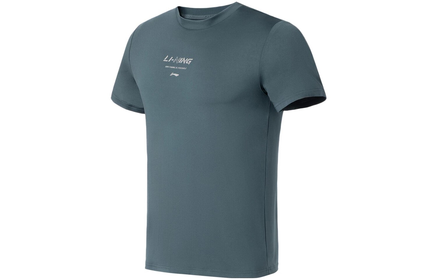 

Lining Li Ning Men T-shirt, зеленое озеро синее