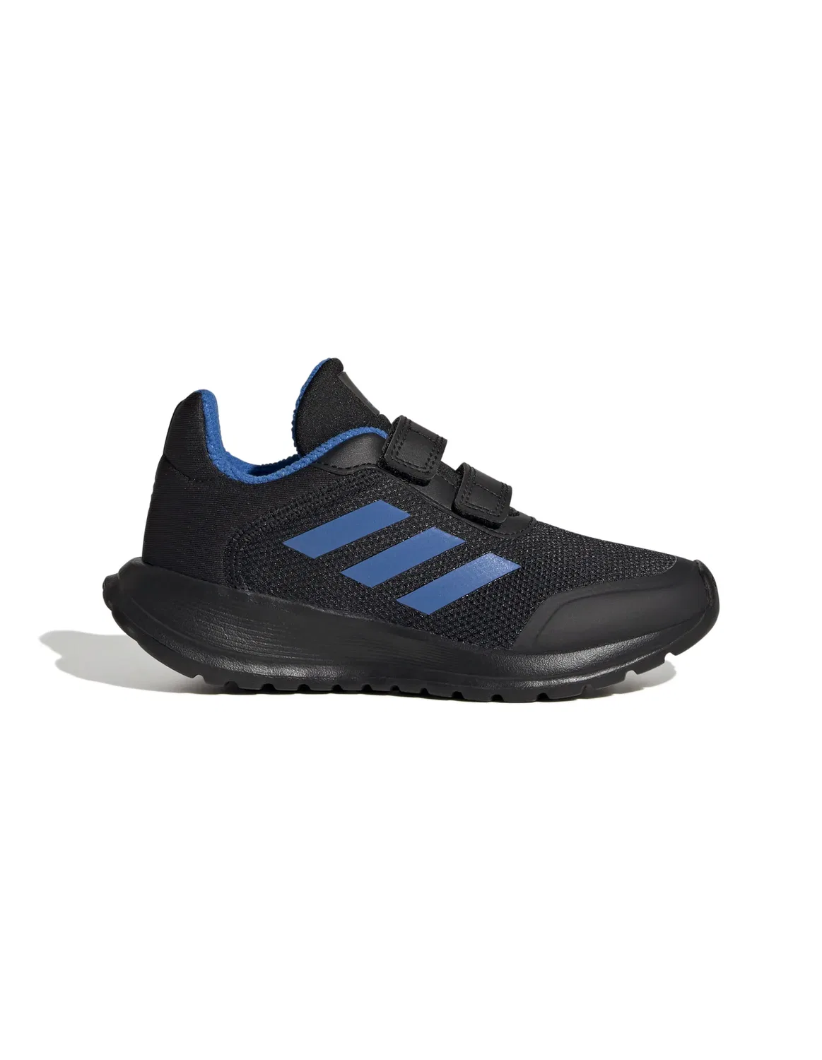 Кроссовки детские, беговые, Adidas, черный/королевский синий/черный
