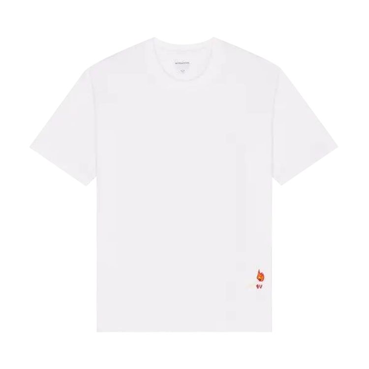 

Футболка Bottega Veneta Jersey T-Shirt 'White', белый