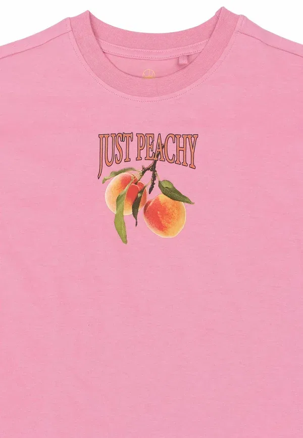 Футболка Tenna tee print t-shirt The New, кашемировая роза — фото 4