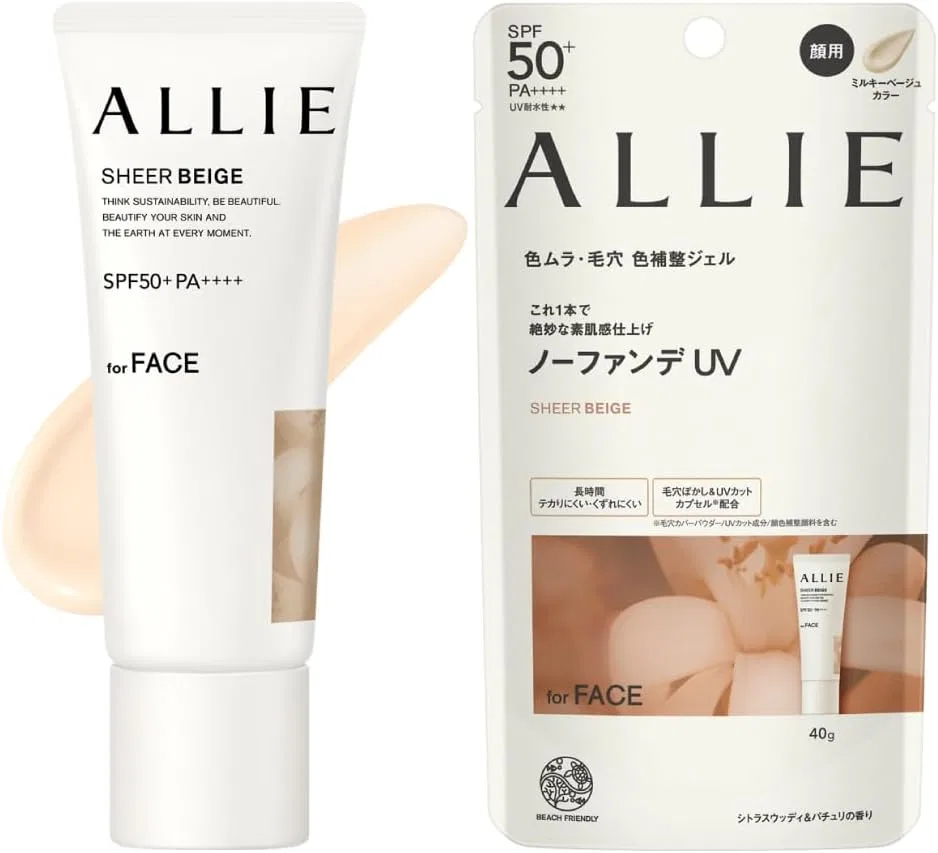 Солнцезащитный крем ALLIE Chrono Beauty Color Tuning UV 03 молочно-бежевый 40 г