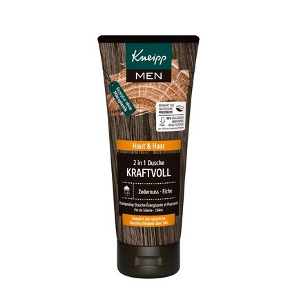 

МУЖСКОЙ 2 в 1 Мощный гель для душа для кожи и волос 200 мл Kneipp
